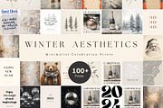 New Year Vintage Prints + Bold Font, a Background Graphic by Laras Wonderland (Thumbnail 1 of 11)