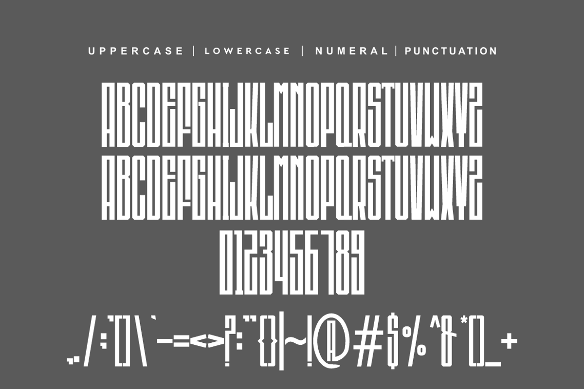 Bronanghenor, a Sans Serif Font by QR Design Studio (Photo 6 of 8)