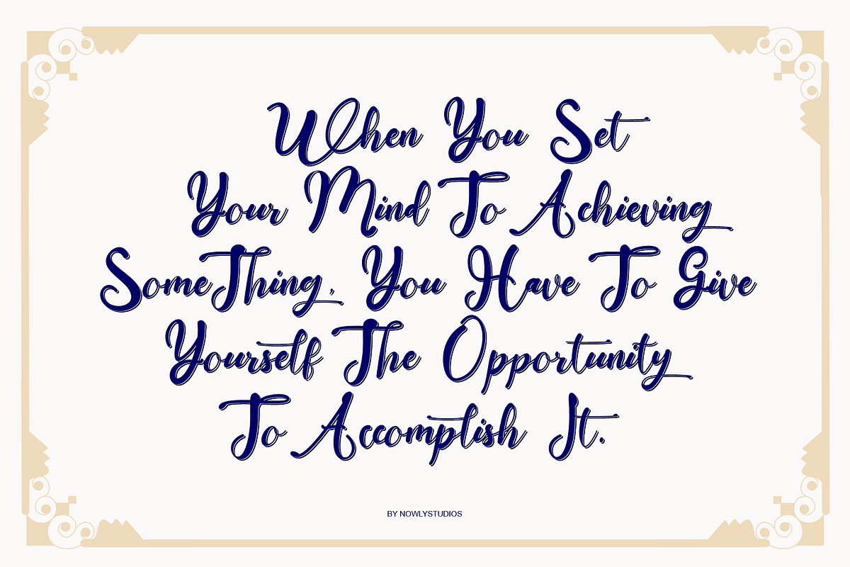Waldine, a Handwritten Font by Nowlystudios (Photo 5 of 8)