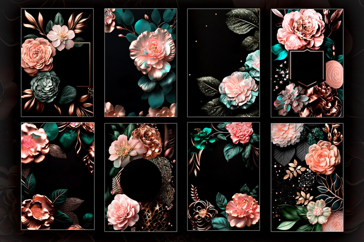 Camellia Charm, a Background Graphic by MONO KEY STUDIO (Photo 6 of 8)