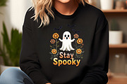Halloween stay spooky PNG, an Illustration by DreamCafeArt (Thumbnail 3 of 7)