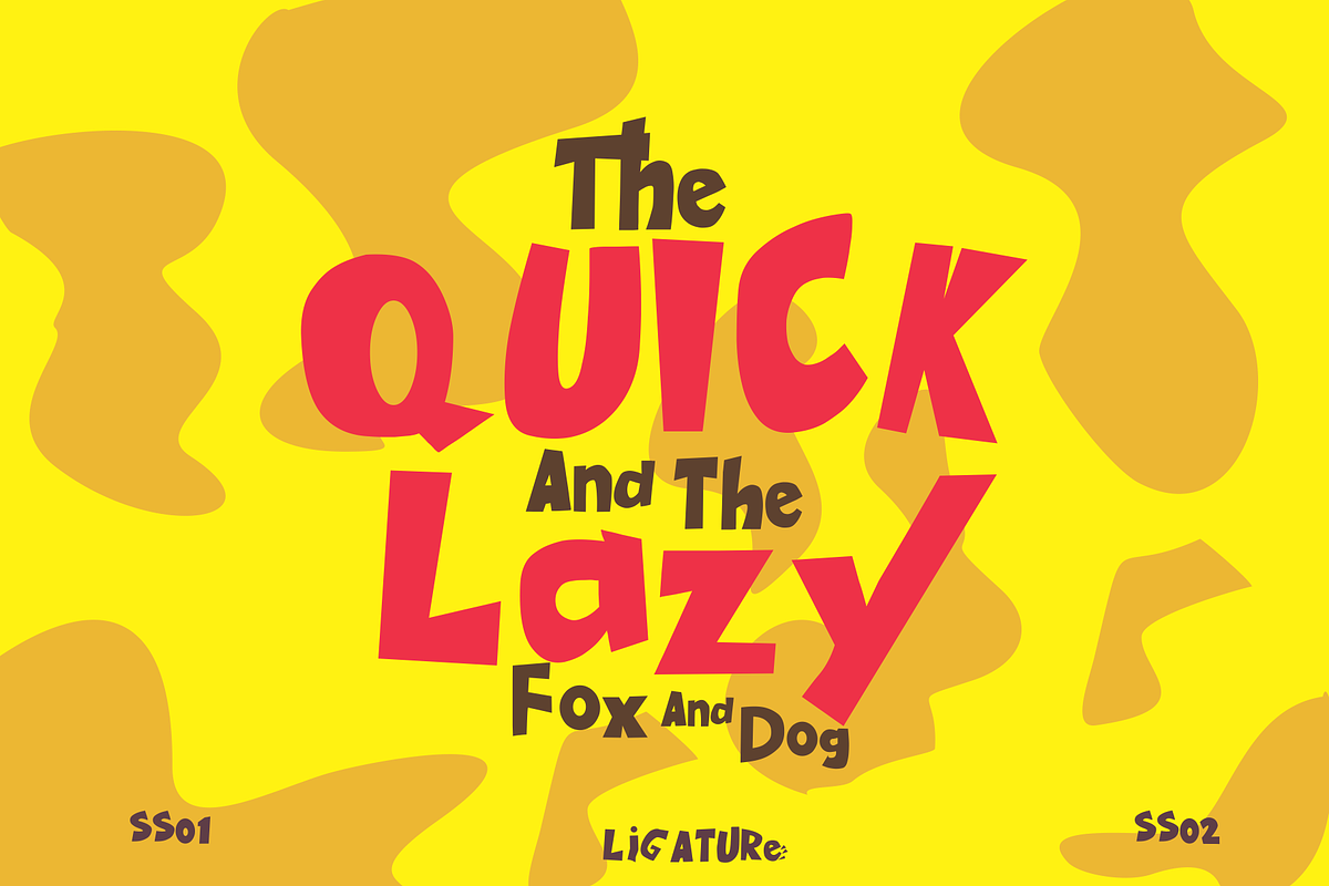 CARTBOOM cartoon playfull font