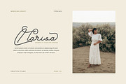 Anabella Monoline Script, a Script Font by Creatype Studio (Thumbnail 4 of 9)