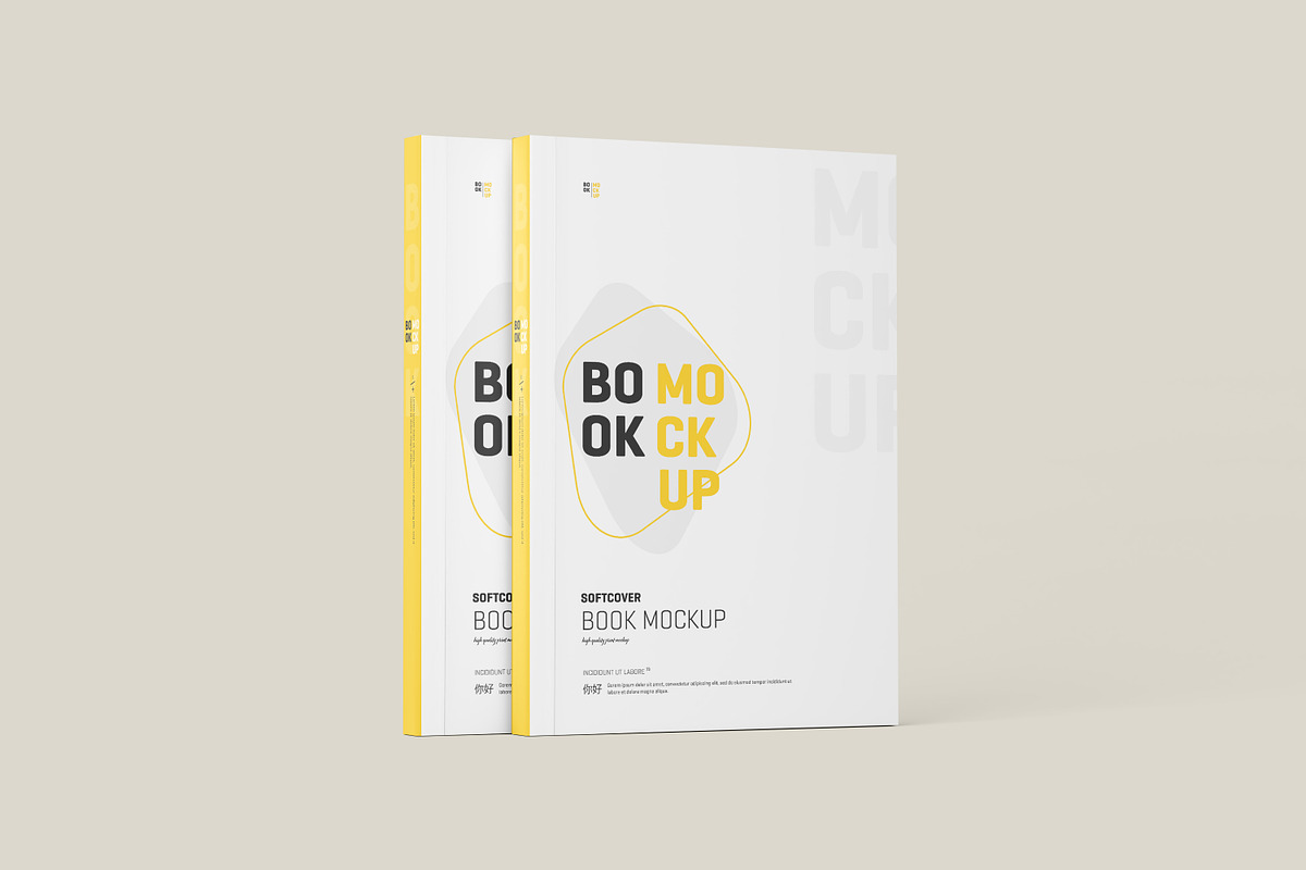 Softcover Book Mockup, a Books & Magazine Mockup by Toasin Studio (Photo 3 of 20)