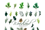 Watercolor Leaves & Greenery, an Illustration by Feather Grace Designs (Thumbnail 11 of 12)