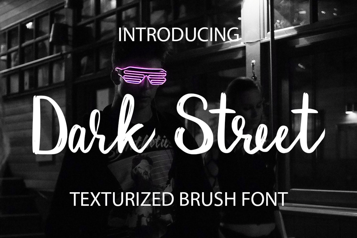 Dark Street - script font