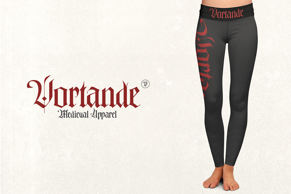 Trending Blackletter font family preview 5