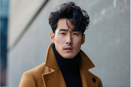 Charismatic Korean attractive man, a Person Photo by Ylivdesign