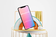 iPhone X Creative Mockups Set, an iPhone Mockup by As Good As Possible (Thumbnail 4 of 16)