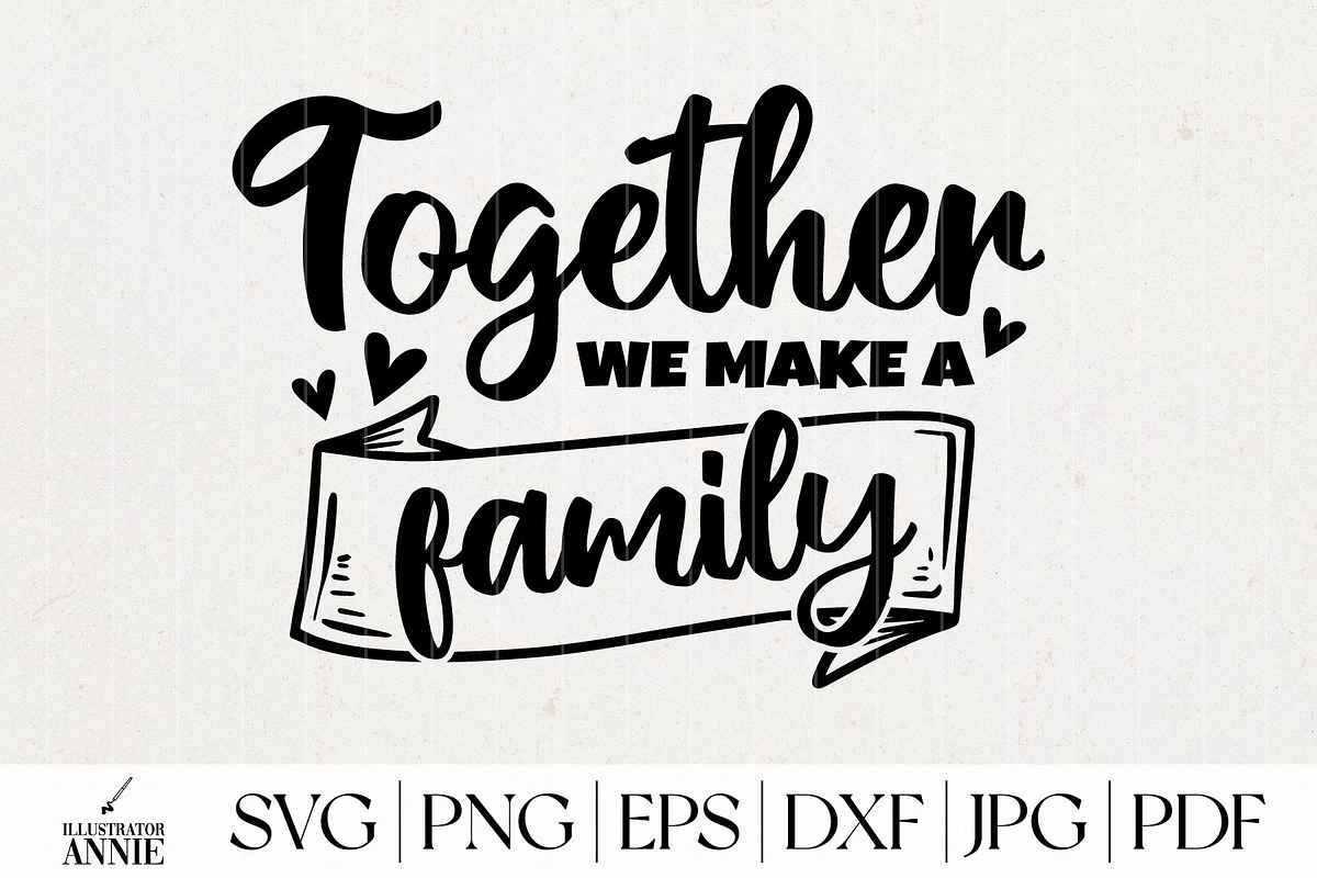 Family SVG Bundle - Family Quotes, an Object Graphic by IllustratorAnnie (Photo 5 of 5)