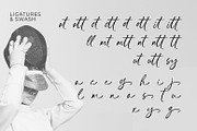 Battasy Script, a Script Font by khurasan (Thumbnail 5 of 6)