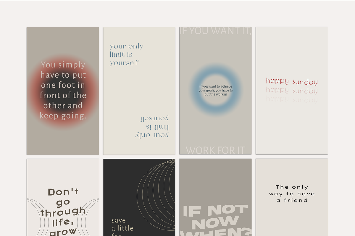 120 Aesthetic Instagram Quotes, a Social Media Template by TheFisherCreative (Photo 12 of 15)