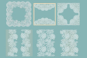 lace seamless patterns, ribbons., a Pattern Graphic by Ajuga (Thumbnail 3 of 3)