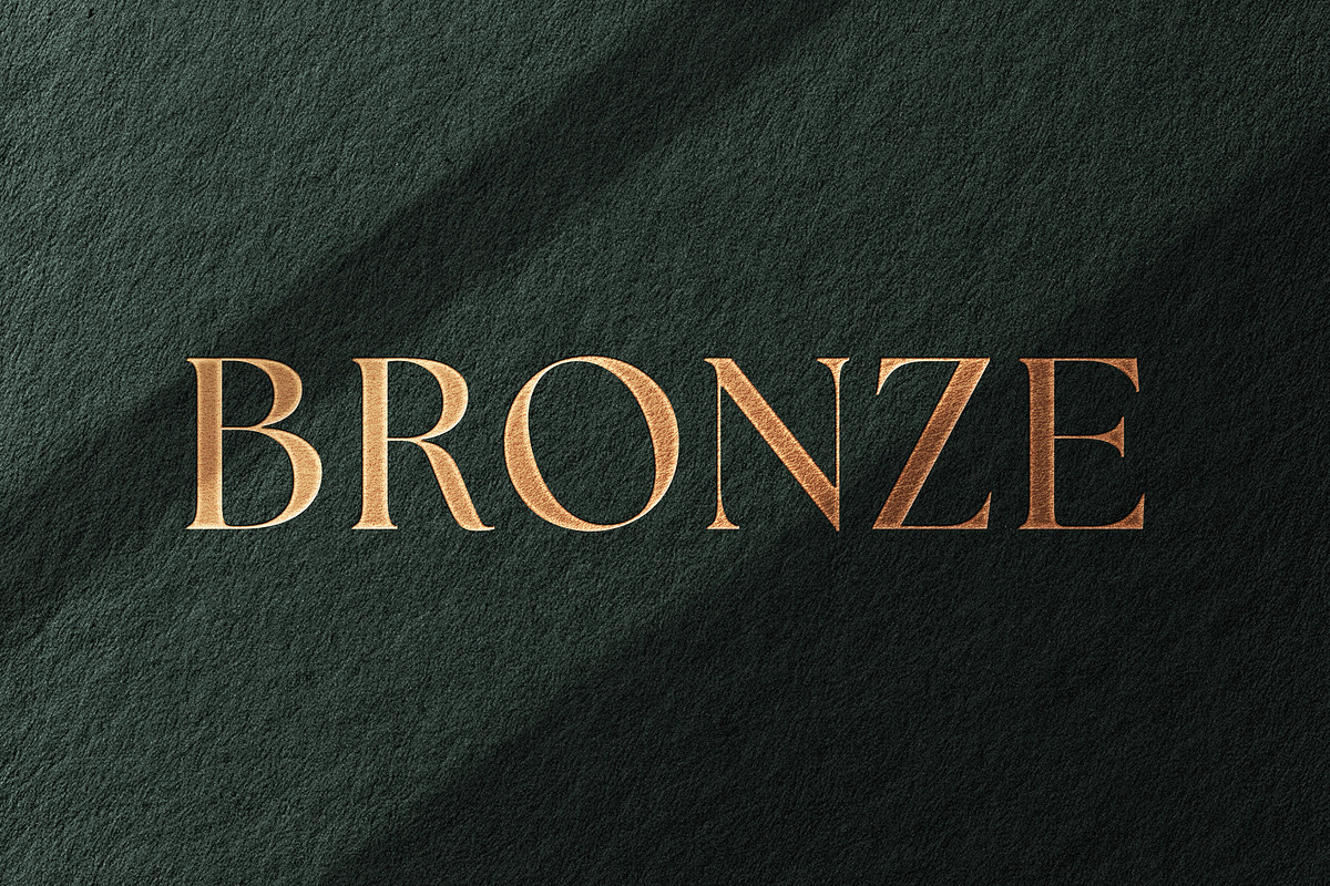 Foil Stamp Text & Logo Mockup, a Mockup by Design Squad (Photo 5 of 8)
