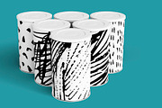 Art collage vector collection, a Pattern Graphic by Kate Art (Thumbnail 11 of 18)