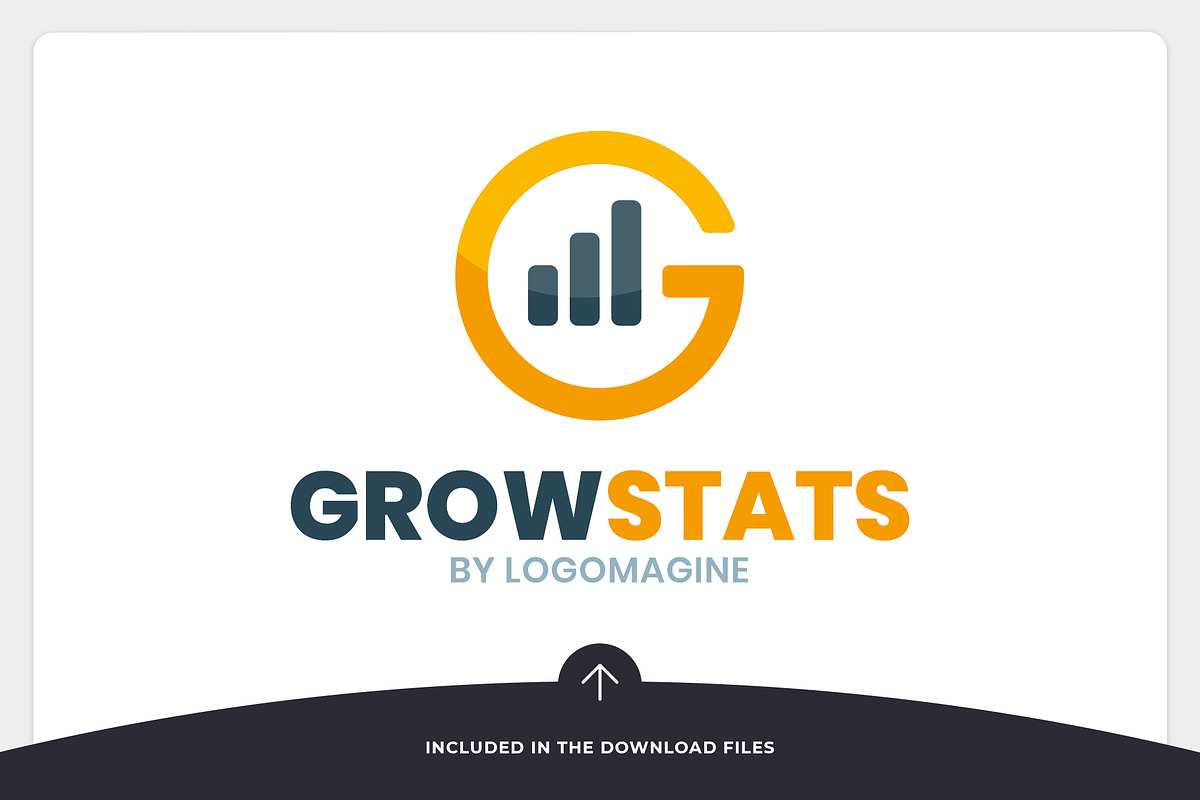 Grow Stats - Letter G Logo Template, a Branding & Logo Template by LOGOMAGINE (Photo 7 of 16)