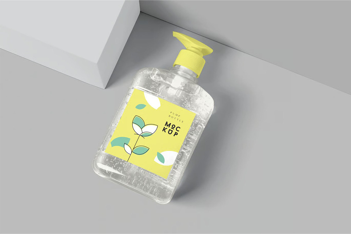 Dispenser Pump Bottle Mockups, a Product Mockup by megostudi0 (Photo 3 of 6)