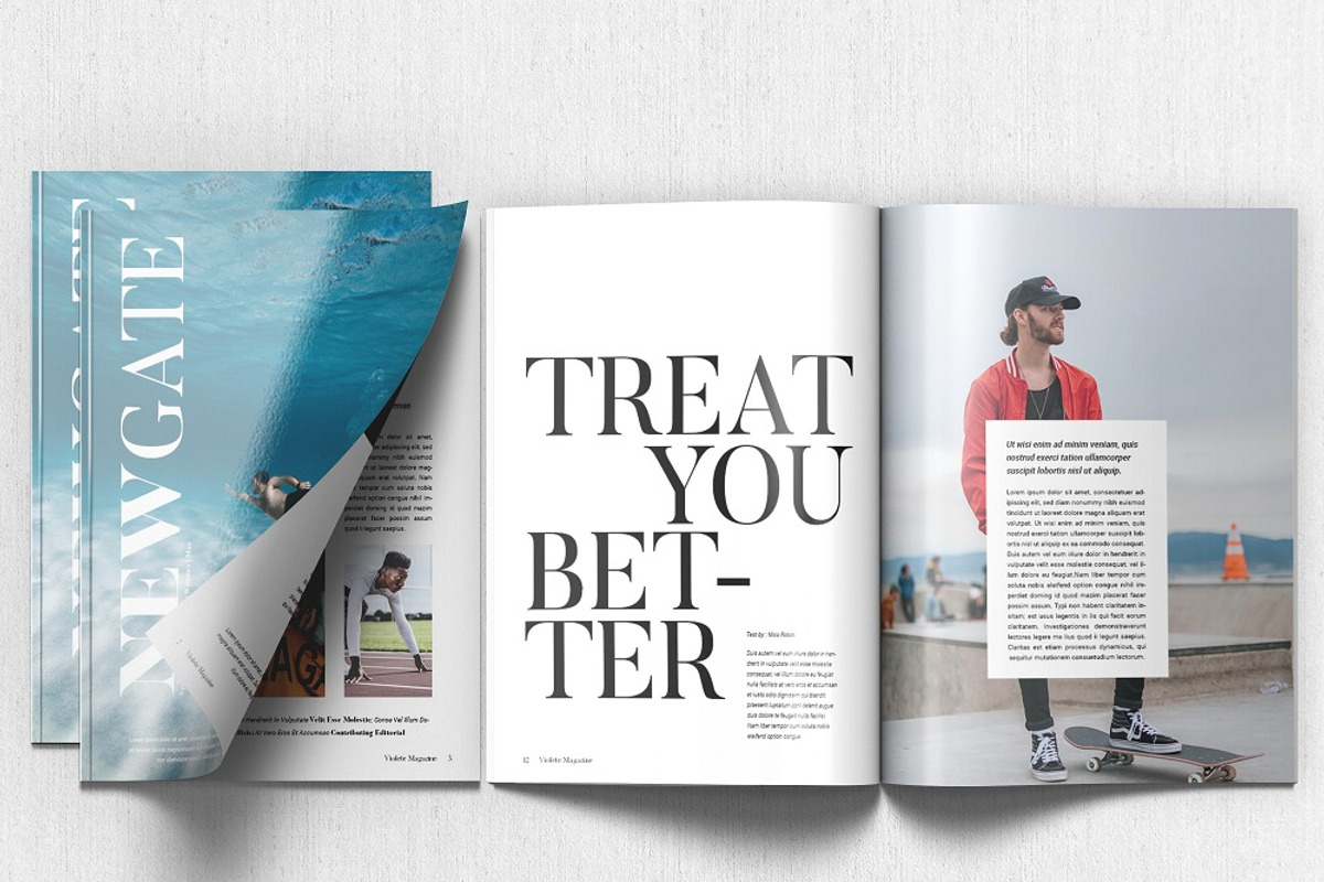 Newgate Magazine - 2019 Edition, a Magazine Template by Bokuto (Photo 2 of 13)