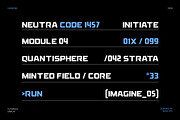 Harmone Futuristic Display Font, a Sans Serif Font by Rasio Studio (Thumbnail 5 of 7)