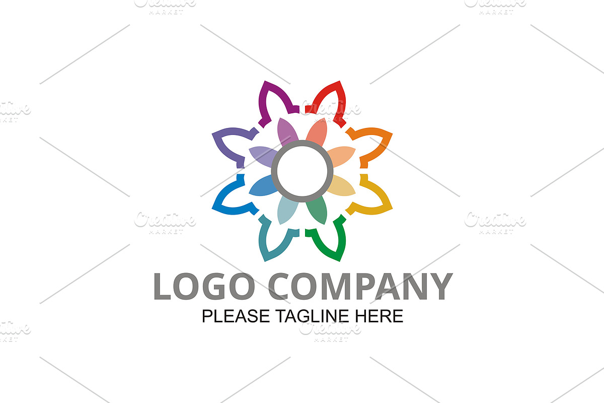 20 Logo Flower Templates Bundle, a Branding & Logo Template by Friendesigns (Photo 14 of 21)