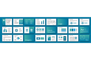 Corporate brand manual. Identity, a Finance Illustration by GraphiShop