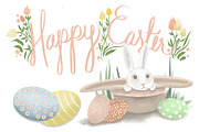 Happy Easter Clip Art Bundle, an Illustration by Lillias Faye (Thumbnail 12 of 12)