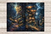 Fairy Forest Junk Journal Page, a Person Illustration by GlamArtZhanna (Thumbnail 9 of 10)