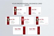 Professional Business Card Template, a Business Card Template by B2 Studio (Thumbnail 3 of 11)
