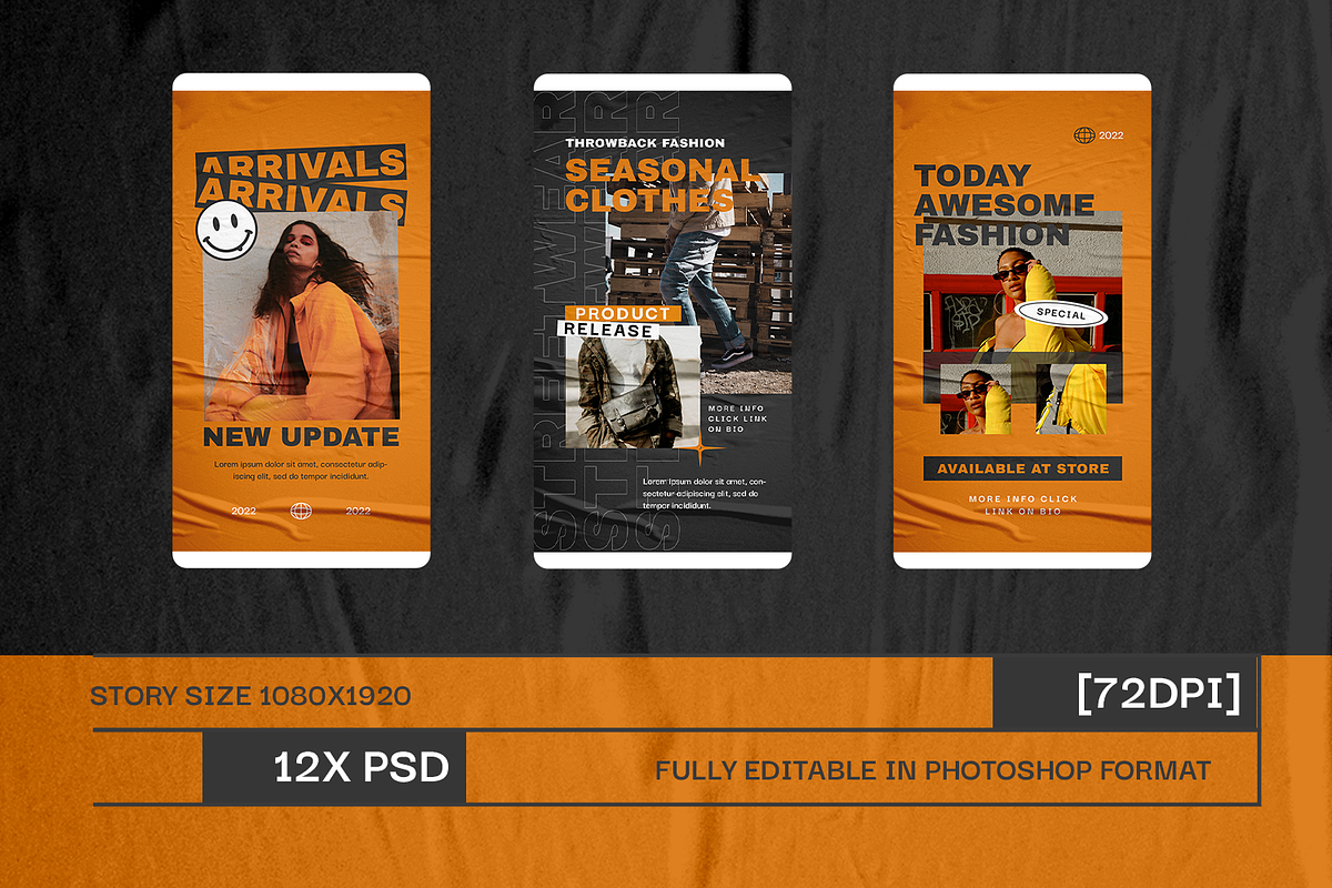 Fected Urban Instagram Template, a Social Media Template by Creatchees.std (Photo 5 of 5)