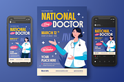 National Doctor's Day Flyer, a Flyer Template by Annora Studio (Thumbnail 3 of 6)