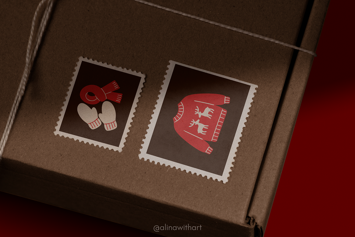 Slow Christmas Moments, a Seasonal Illustration by alinawithart (Photo 6 of 16)