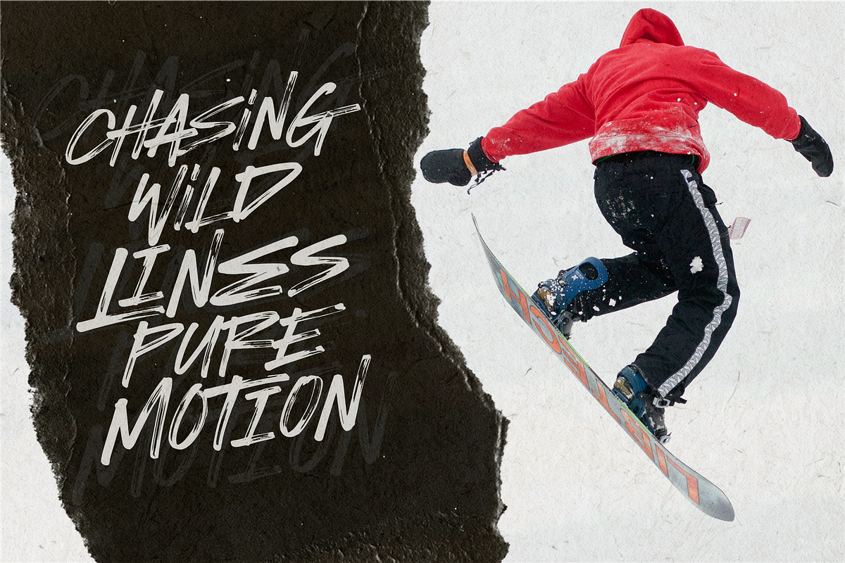 Hawline Inked – Expressive Font, a Handwritten Font by Negara Studio (Photo 6 of 10)