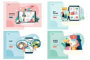 Company website vector Illustrations, a Work Illustration by Grivina's shop (Thumbnail 13 of 26)