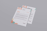 A4 Paper Mockup, an Advertising Mockup by Twins_studio926 (Thumbnail 4 of 5)