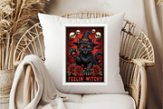 Feelin' Witchy Png,,Cats Crazy Png, an Illustration by DreamCafeArt (Thumbnail 6 of 7)