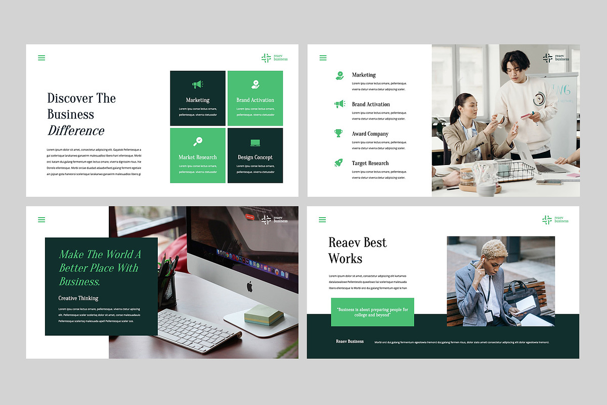 REAEV - Powerpoint Template, a Presentation Template by rgbryand (Photo 3 of 8)