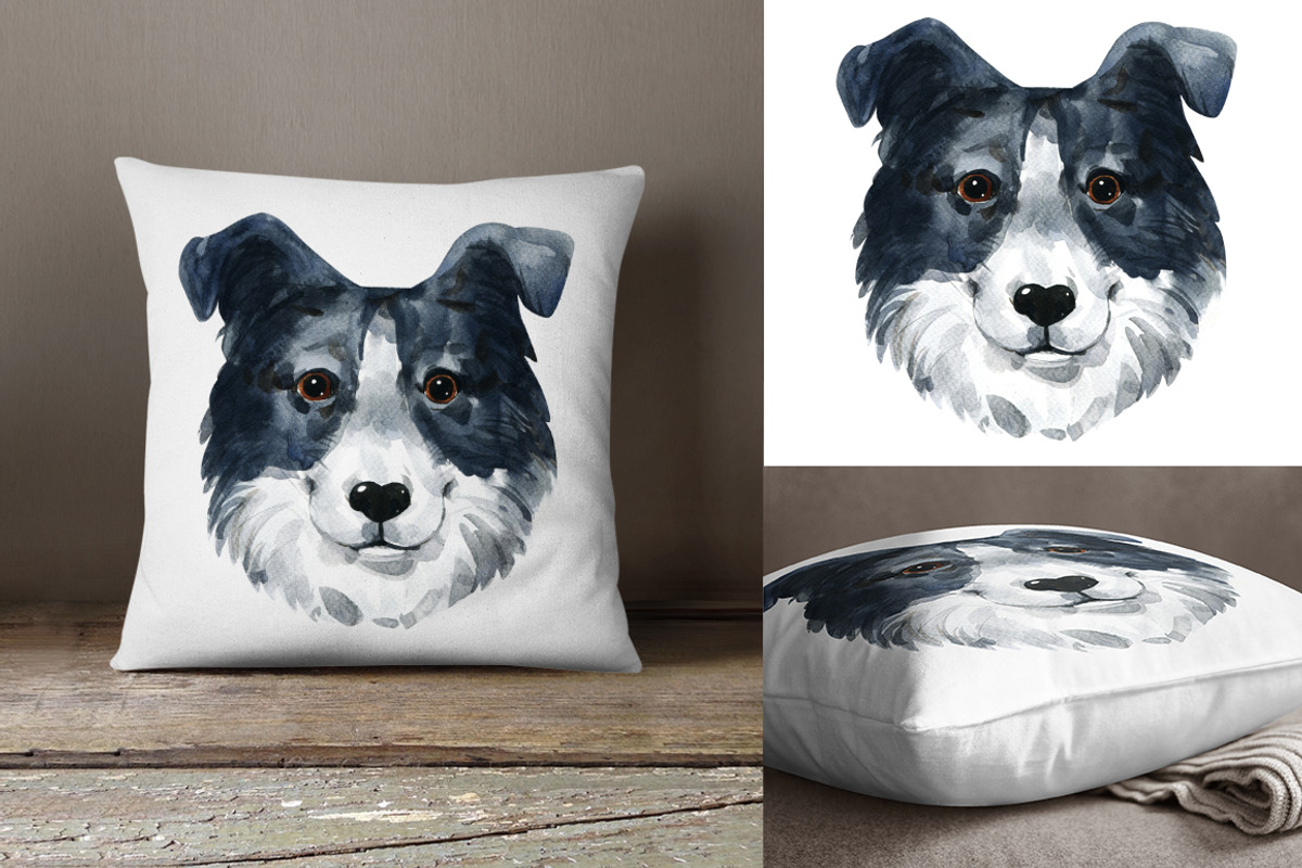 Breeds of dogs - watercolor. Part 3, an Animal Illustration by KatBranchArt (Photo 4 of 5)