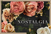 Nostalgia Rose Floral Clip Art, an Object Graphic by Eclectic Anthology (Thumbnail 1 of 14)