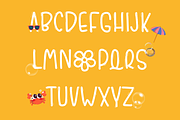 Summer font, a Handwritten Font by JJuta (Thumbnail 7 of 8)
