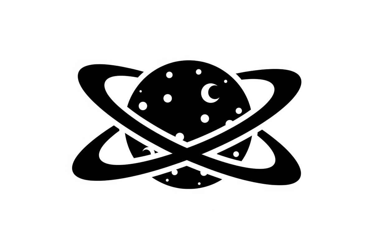 Solar System Silhouette Clipart, a Graphic by balal (Photo 8 of 13)