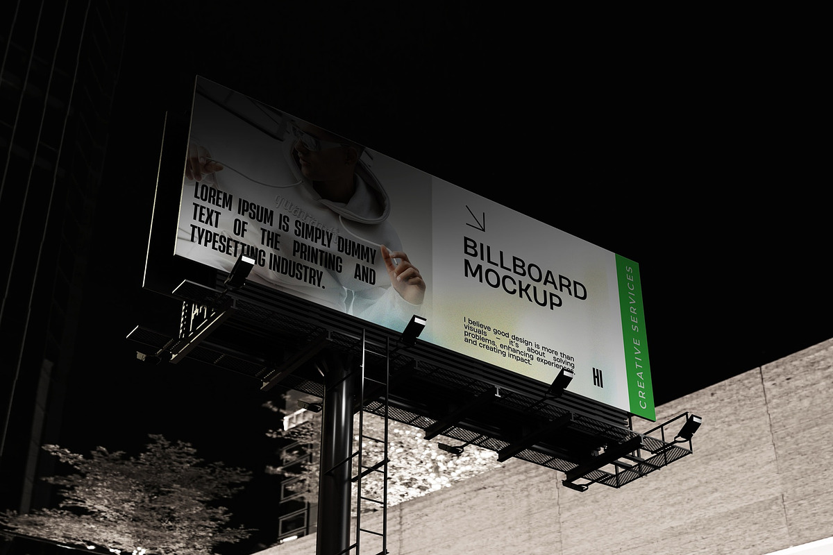 Billboard Mockup, an Advertising Mockup by Tahtagraphic (Photo 5 of 6)