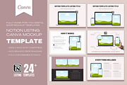 Digital Product Mockup -Notion Canva, a Merchandise Mockup by Designs by Darowan (Thumbnail 1 of 10)