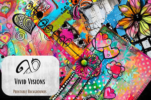 Vivid Visions: Mixed Media Paper