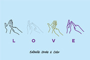 26 Letter British Sign Language, an Illustration by pkahraman (Thumbnail 3 of 3)