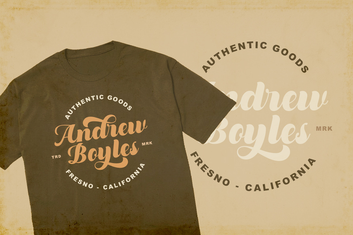 Dustland - Bold Script Typeface, a Script Font by Letterhend Studio (Photo 6 of 9)