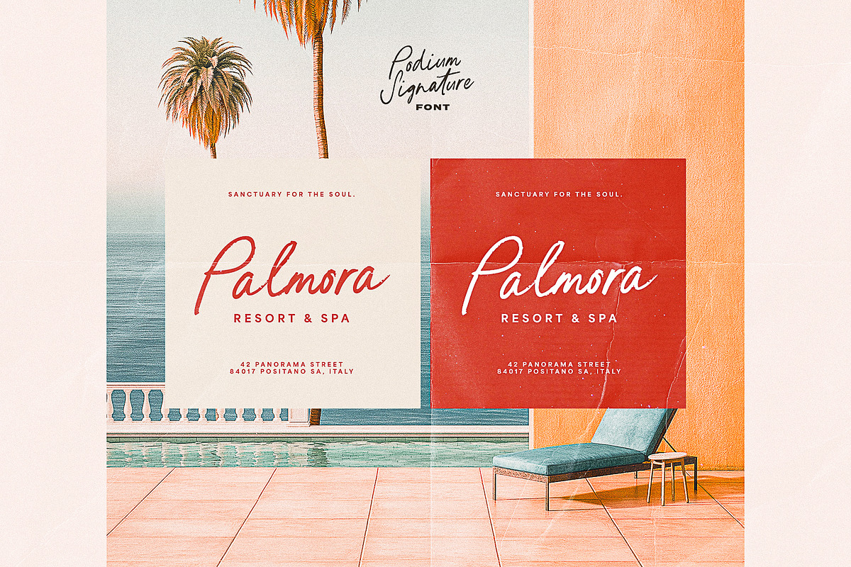Podium Signature 90s Script Font, a Handwritten Font by Ivan Rosenberg (Photo 12 of 17)