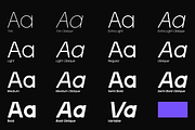 Artavion - Variable Sans Serif, a Sans Serif Font by Valentino Vergan (Thumbnail 2 of 14)