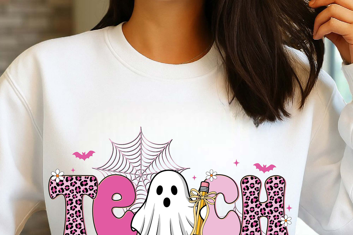 Spooky Teacher Halloween Png SVG, an Object Graphic by EllaMaiyaali (Photo 3 of 4)