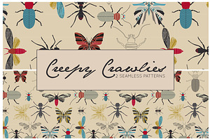 Creepy Crawlies Pattern Set