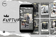 Rupture - Instagram Templates, a Social Media Template by Rakyu (Thumbnail 1 of 4)